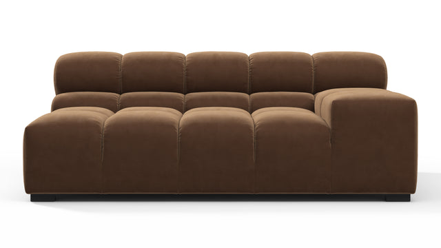 Tufty - Tufty Module, Extra Large Right Arm, Mocha Velvet