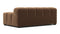 Tufty - Tufty Module, Extra Large Right Arm, Mocha Velvet