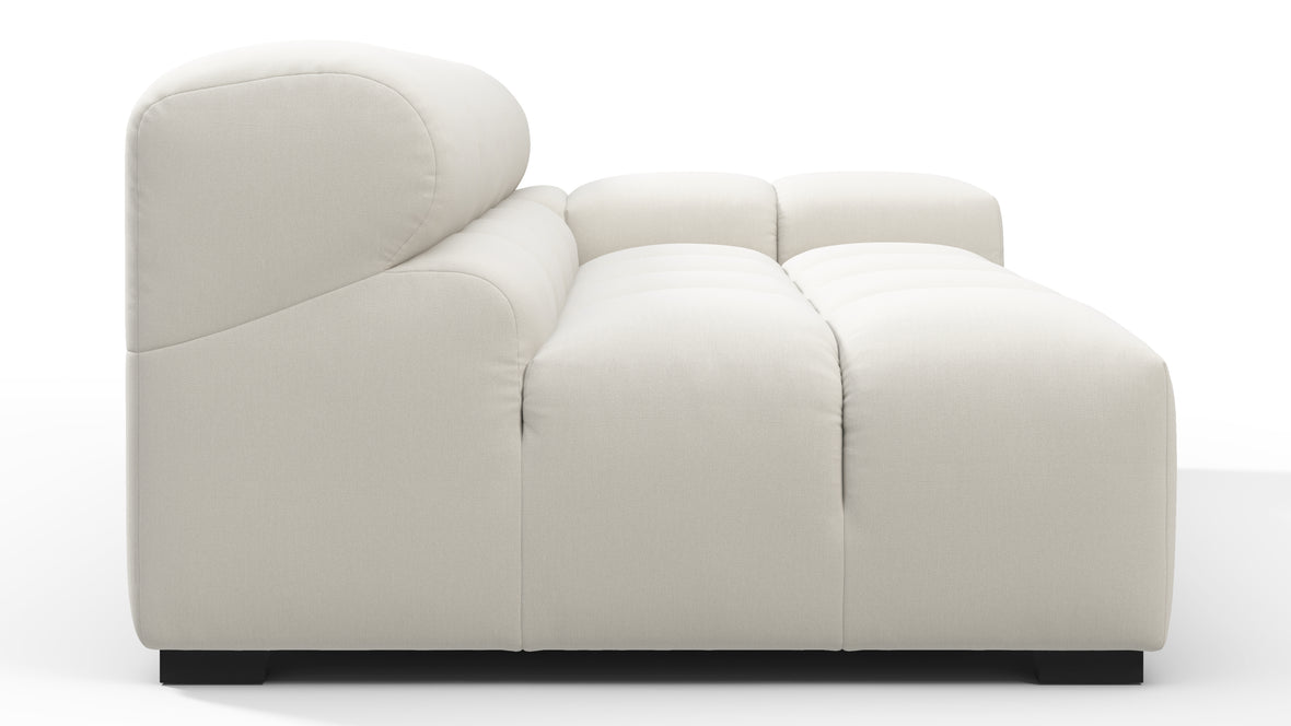 Tufty - Tufty Module, Extra Large Right Arm, Oatmeal Brushed Weave