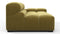 Tufty - Tufty Module, Extra Large Right Arm, Olive Gold Velvet