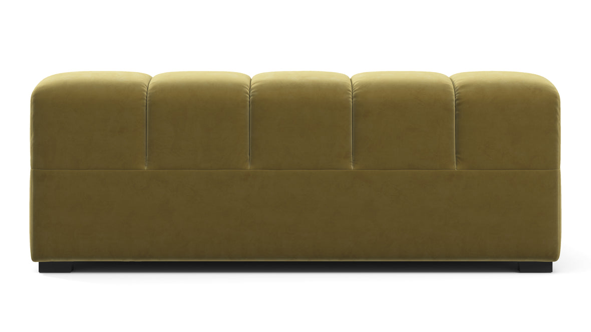 Tufty - Tufty Module, Extra Large Right Arm, Olive Gold Velvet