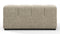 Tufty - Tufty Module, Deep Large Right Arm, Beige Gray Chenille