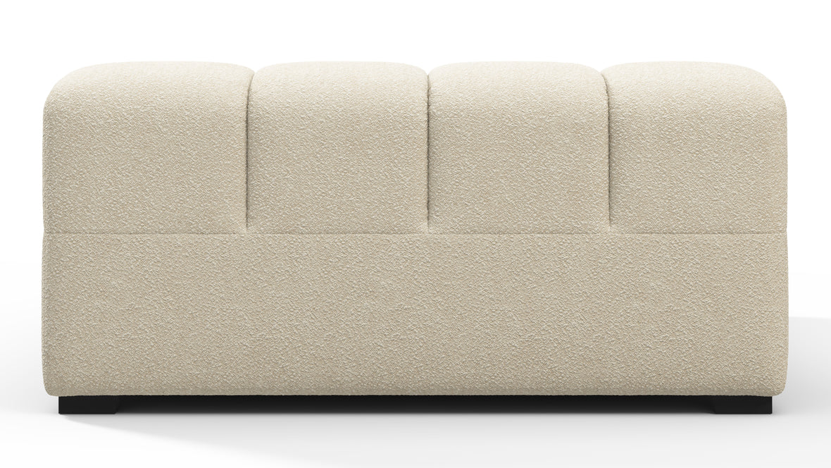 Tufty - Tufty Module, Deep Large Right Arm, Eggshell Boucle