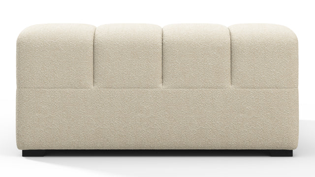 Tufty - Tufty Module, Deep Large Right Arm, Eggshell Boucle