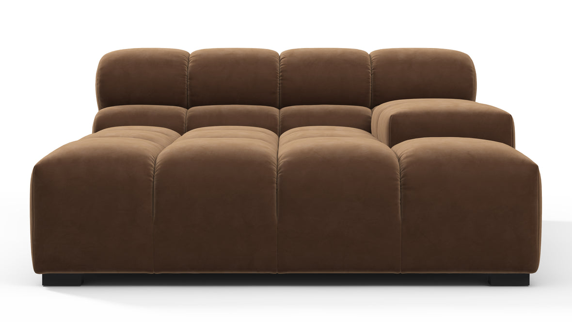 Tufty - Tufty Module, Deep Large Right Arm, Mocha Velvet