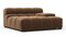 Tufty - Tufty Module, Deep Large Right Arm, Mocha Velvet