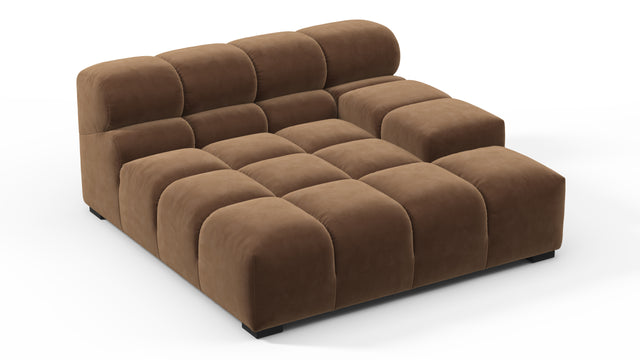 Tufty - Tufty Module, Deep Large Right Arm, Mocha Velvet