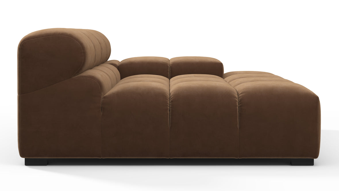 Tufty - Tufty Module, Deep Large Right Arm, Mocha Velvet