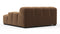 Tufty - Tufty Module, Deep Large Right Arm, Mocha Velvet
