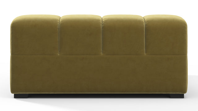 Tufty - Tufty Module, Deep Large Right Arm, Olive Gold Velvet