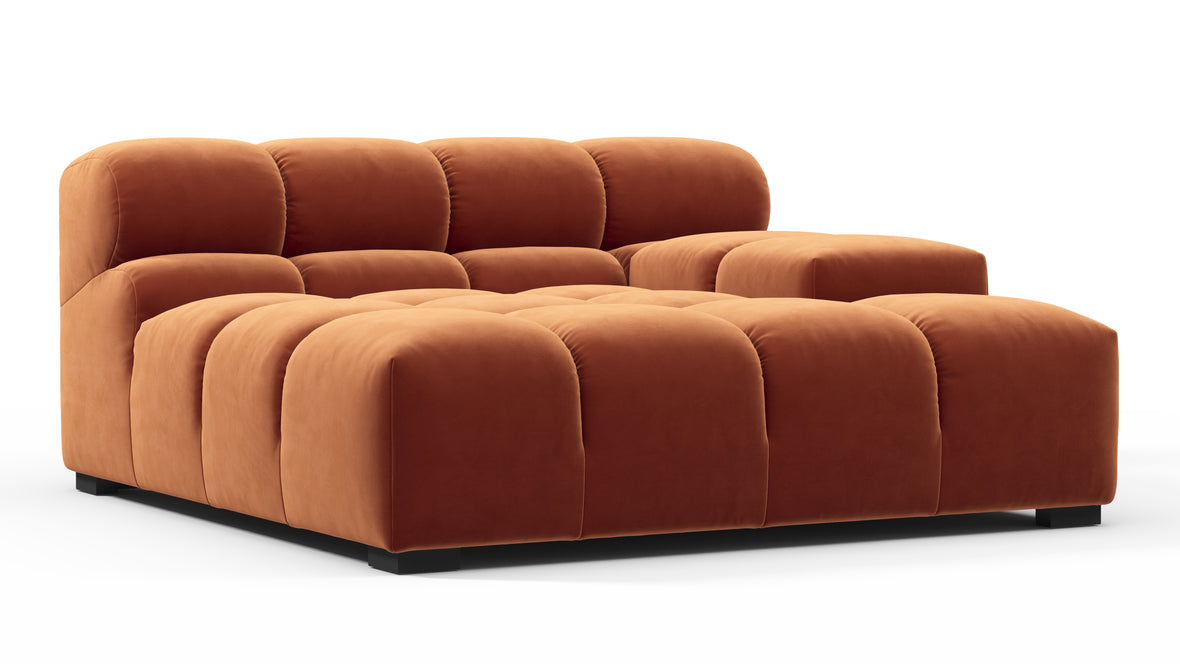 Tufty - Tufty Module, Deep Large Right Arm, Spice Velvet