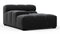 Tufty - Tufty Module, Deep Left Arm, Black Velvet