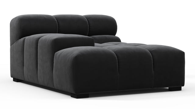 Tufty - Tufty Module, Deep Left Arm, Black Velvet