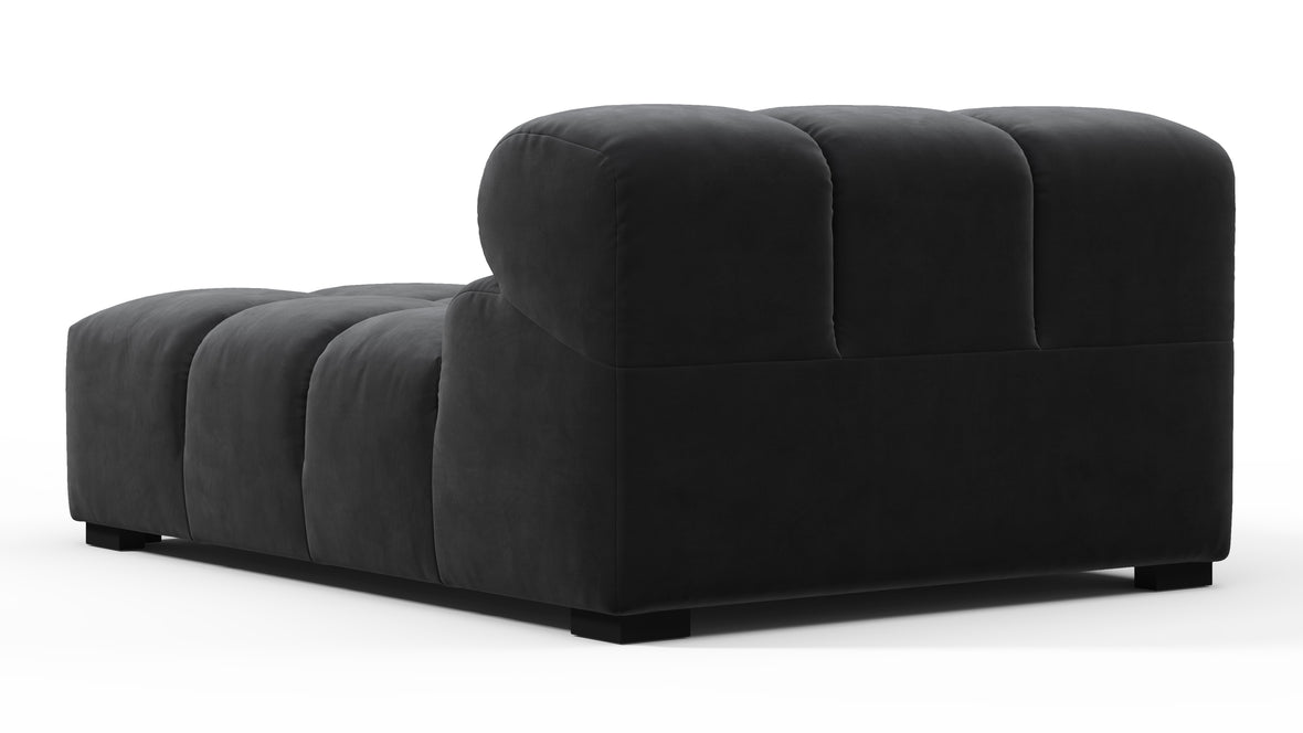Tufty - Tufty Module, Deep Left Arm, Black Velvet