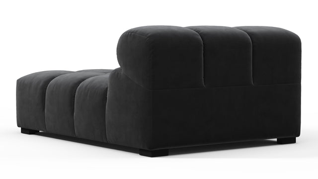 Tufty - Tufty Module, Deep Left Arm, Black Velvet