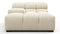 Tufty - Tufty Module, Deep Left Arm, Eggshell Boucle