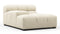 Tufty - Tufty Module, Deep Left Arm, Eggshell Boucle