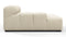 Tufty - Tufty Module, Deep Left Arm, Eggshell Boucle