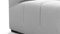 Tufty - Tufty Module, Deep Left Arm, Light Gray Wool