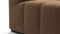 Tufty - Tufty Module, Deep Left Arm, Mocha Velvet