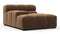 Tufty - Tufty Module, Deep Left Arm, Mocha Velvet