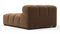 Tufty - Tufty Module, Deep Left Arm, Mocha Velvet