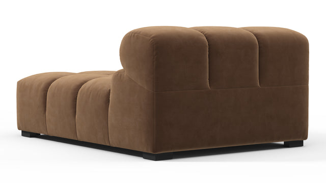 Tufty - Tufty Module, Deep Left Arm, Mocha Velvet