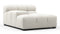 Tufty - Tufty Module, Deep Left Arm, Oatmeal Brushed Weave