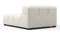 Tufty - Tufty Module, Deep Left Arm, Oatmeal Brushed Weave