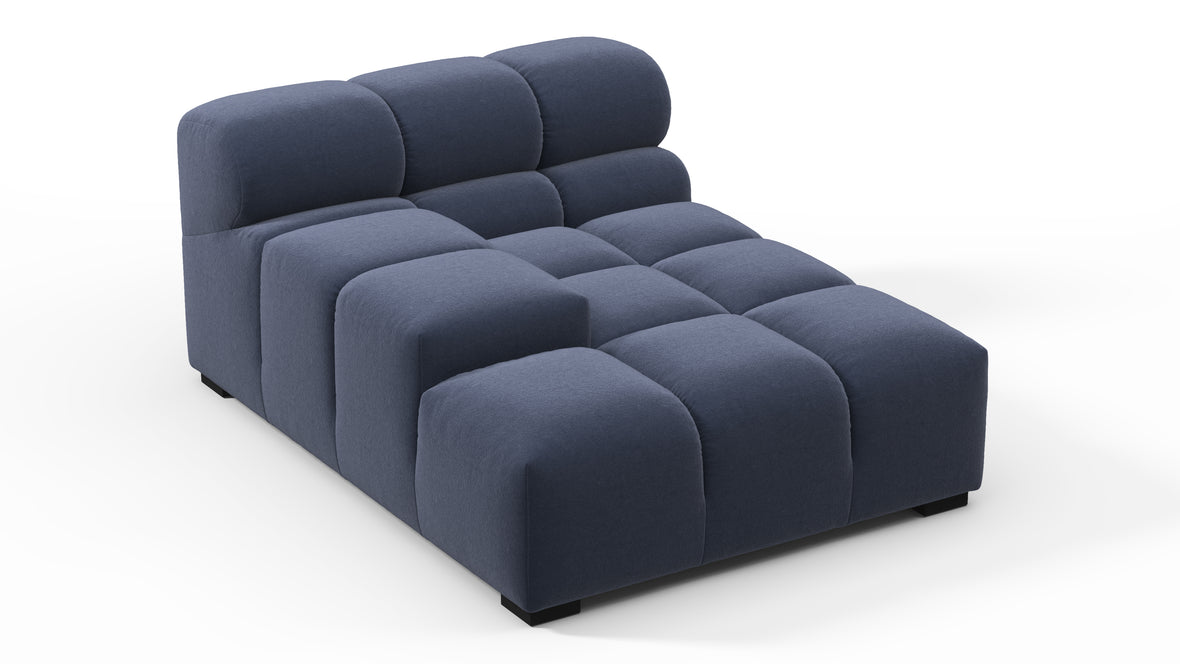 Tufty - Tufty Module, Deep Left Arm, Royal Blue Wool