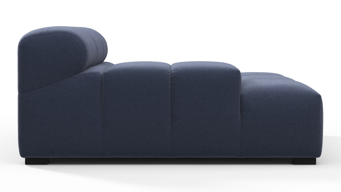 Tufty - Tufty Module, Deep Left Arm, Royal Blue Wool