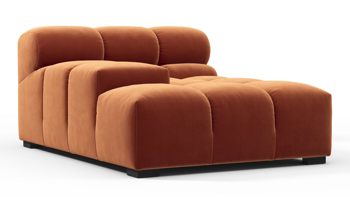 Tufty - Tufty Module, Deep Left Arm, Spice Velvet