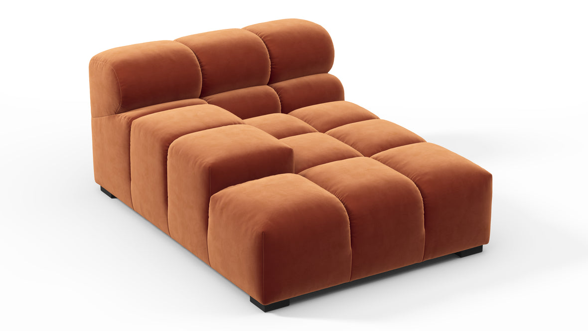Tufty - Tufty Module, Deep Left Arm, Spice Velvet