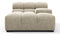 Tufty - Tufty Module, Deep Right Arm, Beige Gray Chenille