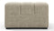 Tufty - Tufty Module, Deep Right Arm, Beige Gray Chenille