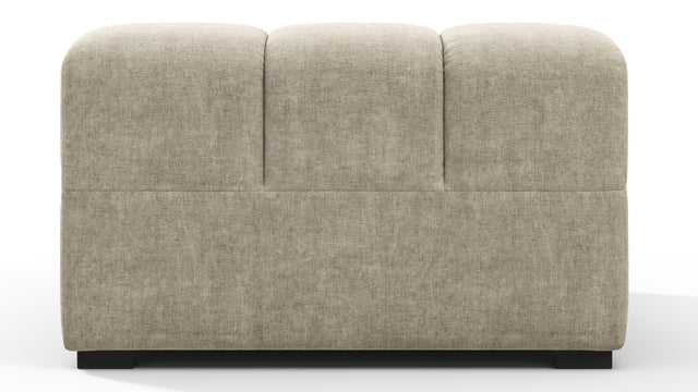 Tufty - Tufty Module, Deep Right Arm, Beige Gray Chenille
