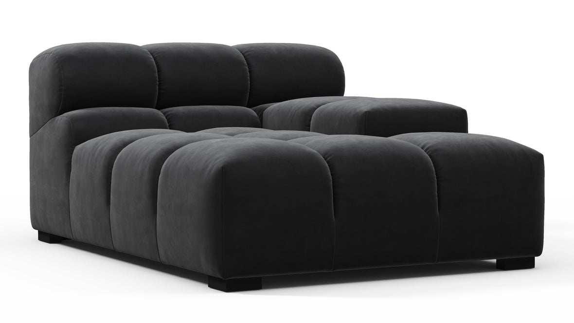 Tufty - Tufty Module, Deep Right Arm, Black Velvet