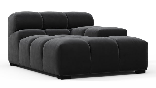 Tufty - Tufty Module, Deep Right Arm, Black Velvet