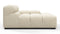 Tufty - Tufty Module, Deep Right Arm, Eggshell Boucle