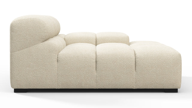Tufty - Tufty Module, Deep Right Arm, Eggshell Boucle