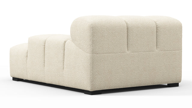 Tufty - Tufty Module, Deep Right Arm, Eggshell Boucle