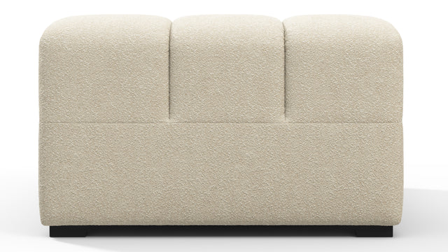 Tufty - Tufty Module, Deep Right Arm, Eggshell Boucle