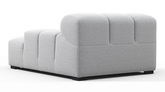 Tufty - Tufty Module, Deep Right Arm, Light Gray Wool