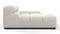 Tufty - Tufty Module, Deep Right Arm, Oatmeal Brushed Weave