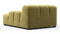 Tufty - Tufty Module, Deep Right Arm, Olive Gold Velvet