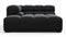Tufty - Tufty Module, Deep Left Corner Half, Black Velvet