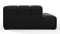 Tufty - Tufty Module, Deep Left Corner Half, Black Velvet