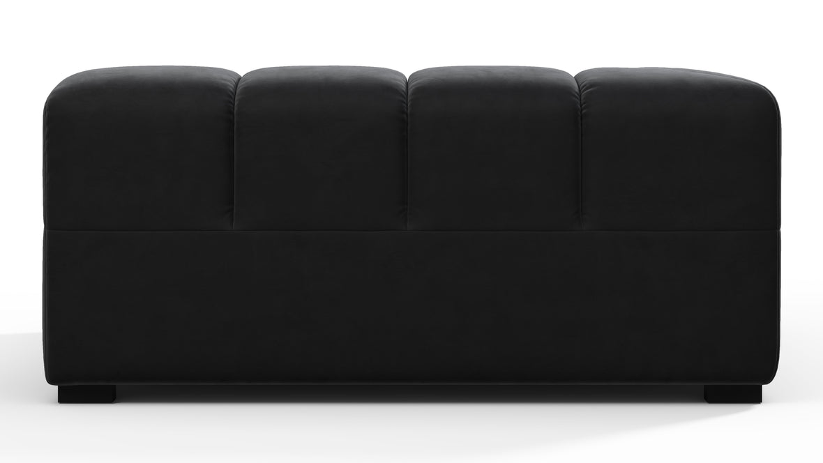 Tufty - Tufty Module, Deep Left Corner Half, Black Velvet