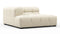 Tufty - Tufty Module, Deep Left Corner Half, Eggshell Boucle