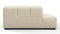 Tufty - Tufty Module, Deep Left Corner Half, Eggshell Boucle